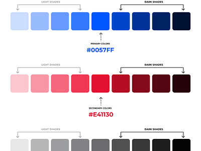 Color Palette In UI Design app colors app design color graphy color idea color palette design shade color ui colors webdesign