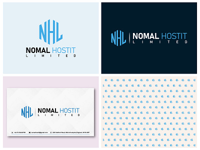 Nomal Hostit Limited Logo & Brand Identity Design for Website 3d animation branding graphic design logo motion graphics ui