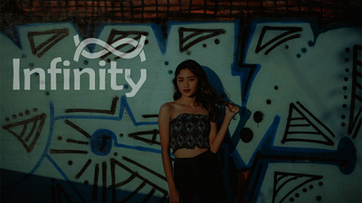 Infinity - Logo and Brand Identity Design brand clothing fashion graphic design identity logo photoshop streetwear teen
