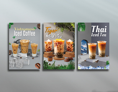 Tea Poster Design advertising banner design branding coffee design drinks poster food food design food poster food promotion graphic design iced coffee illustration instagram post poster design safarcreation safargraphicsdesign social media post tea branding tea poster