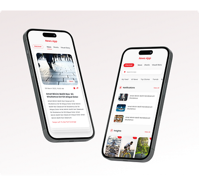 News - Mobile App app design design mobile app uiux uiux design