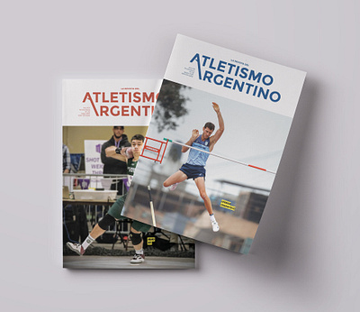 Branding, Web and Editorial Design for Atletismo Argentino argentina atletismo branding editorial editorial design graphic design logo logo design web design