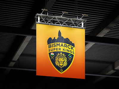 Bismarck Super Kings Logo branding graphic design illustrator logo logodesign photoshop