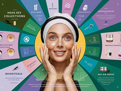 Skincare Website Design UI skin skincare ui