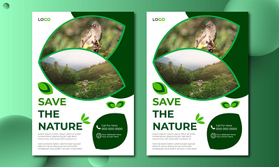 Nature/ Organic Flyer Design bird flyer clean flyer flyer design fresh fresh flyer graphic design graphic designer leaflet modern natural natural flyer nature organic organic flyer post tree flyer unique