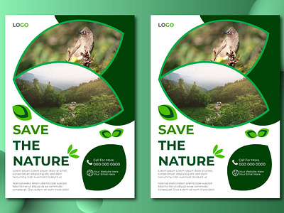 Nature/ Organic Flyer Design bird flyer clean flyer flyer design fresh fresh flyer graphic design graphic designer leaflet modern natural natural flyer nature organic organic flyer post tree flyer unique