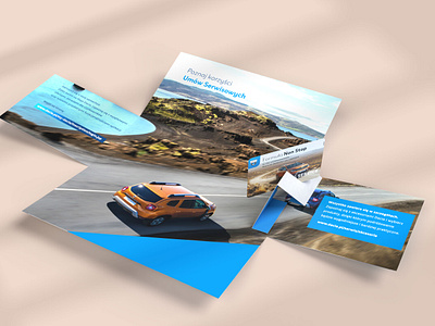 Dynamic 3D Service Brochure for Dacia 3d 3ddesign branding directmail graphic design