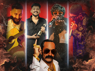 Aavesham Movie Album Cover Design