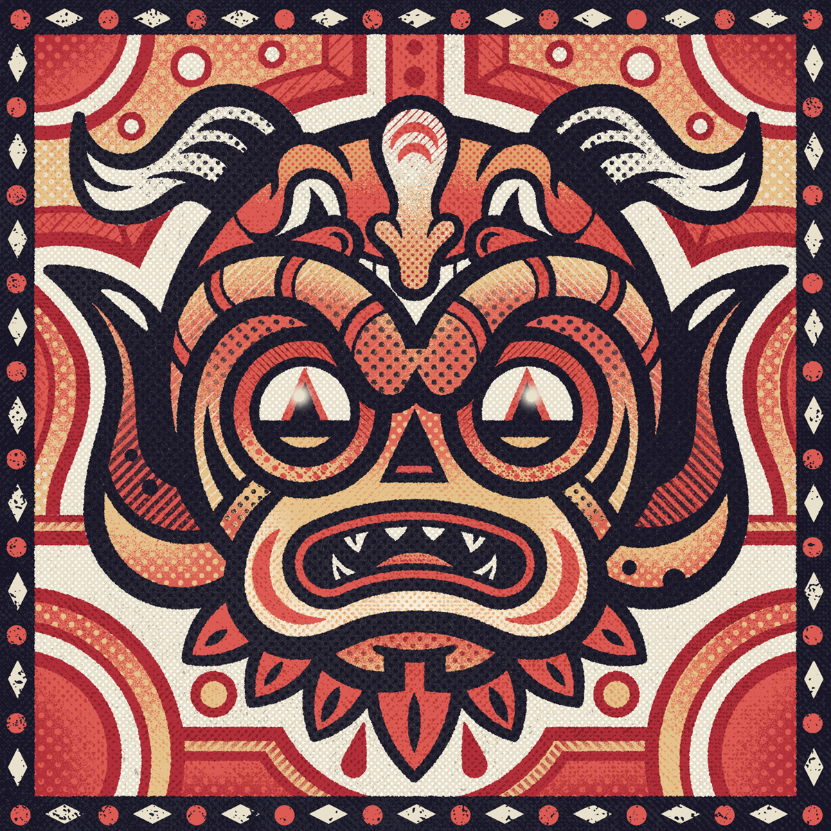 Splitto [Ver. II] abstract art character design creature illustration modernism monster surrealism texture vintage