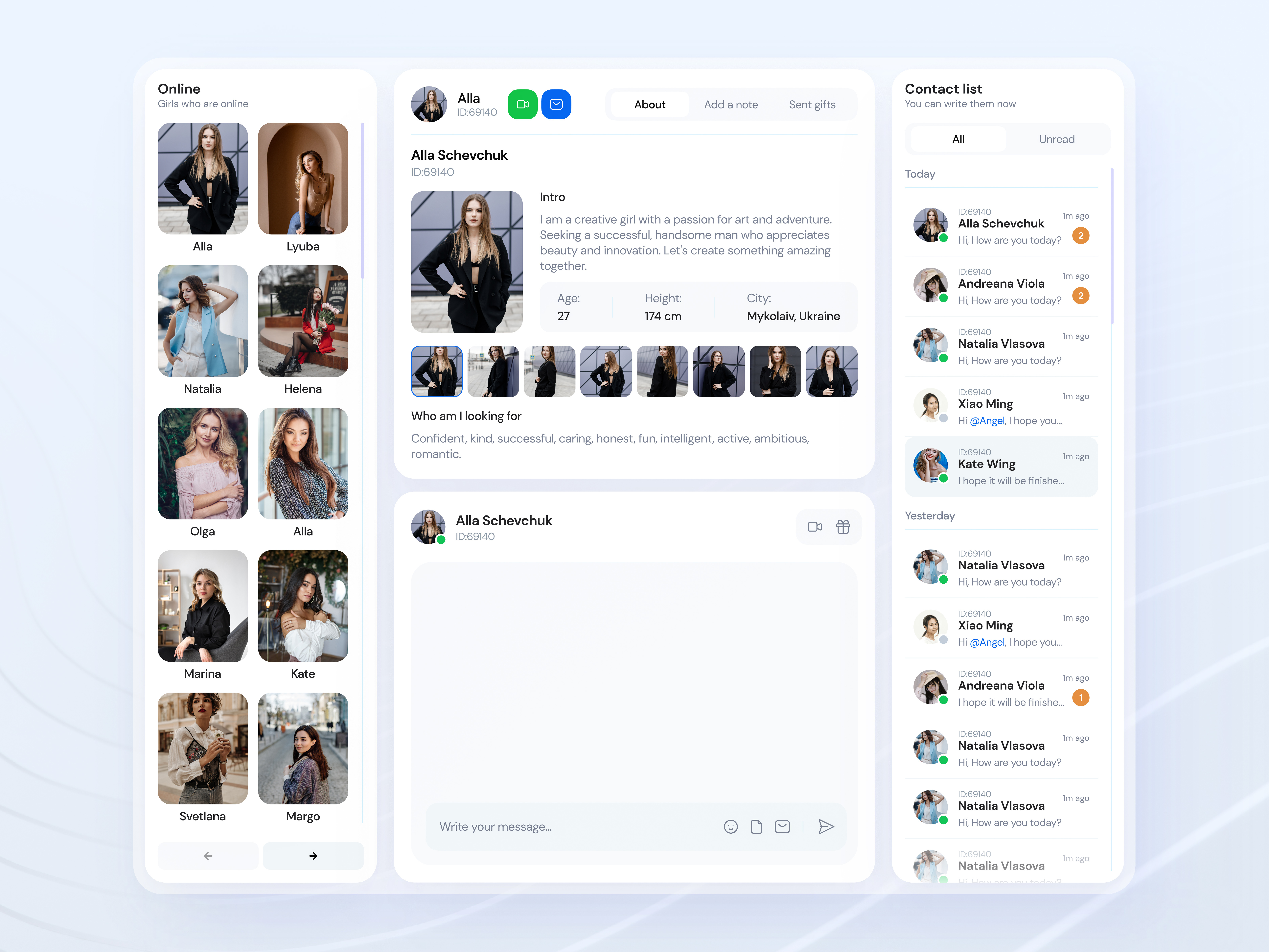 SolMail - Dating Site Dashboard app app design awesome branding calendar colorfull creative crm crm systems dasboard design flat landing love crm modern product design ui web web design