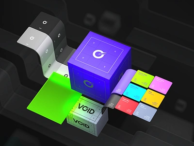 Void 3D Illustration 3d 3d illustration branding design illustration logo