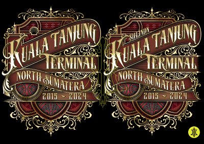Project NORTH SUMATRA art branding calligraphy custom lettering design fancy graphic design illustration logo tattoo typography