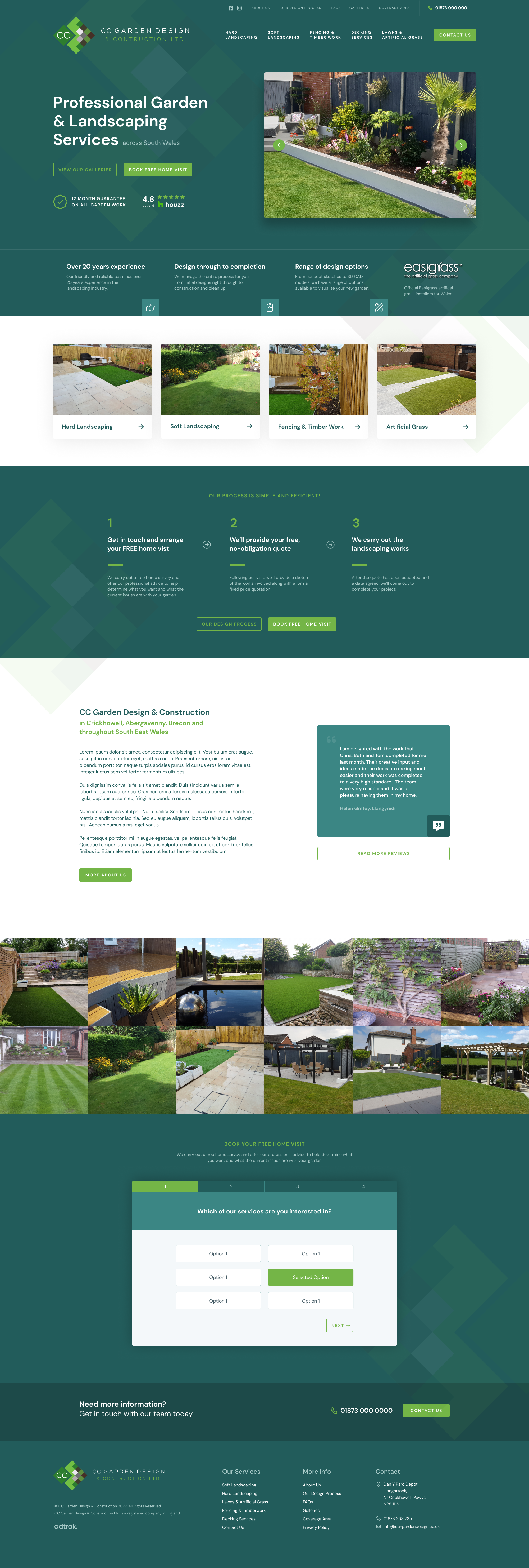 Landscaping Landing Page garden landing page landscaping ui web