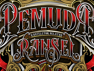 Project For PEMUDA RANSEL - Toraja IDN art artwork calligraphy commisson custom lettering design fancy illustration lettering open tattoo typography