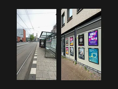AdVision Mockups (FREE) Boringly real. animation billboards dooh graphic design iphone mockup mockups motion graphics poster ui