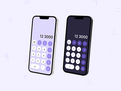 Calculator App UI calculator app dailyui mobile app mobile design ui