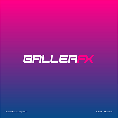 BallerFX Brand Identity branding design graphic design logo