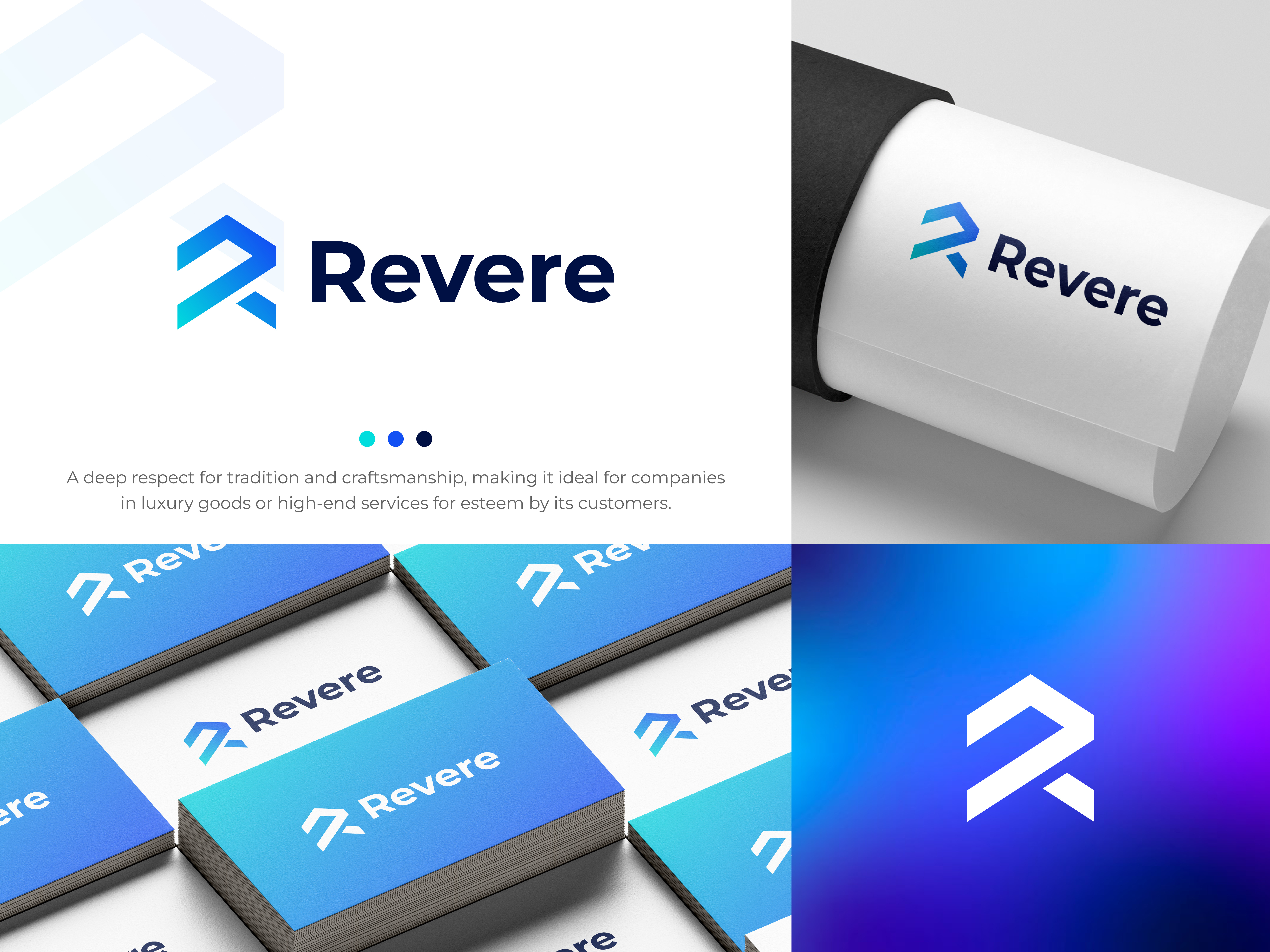 Example of Modern Minimalist Logo & Brand Identity