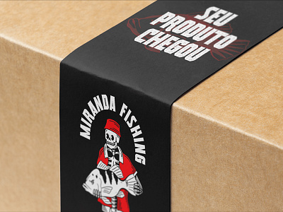 Miranda Fishing Identity box branding design download identity logo mockup mockups packaging psd studio tape template typography