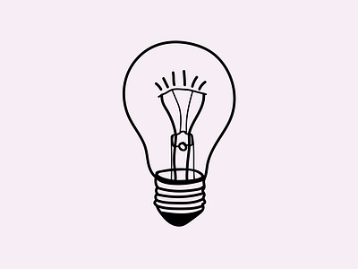 Drawing - Light Bulb art arts bulb design drawing electric electric light filament illustration illustrator incandescent light line drawing lines night light vector