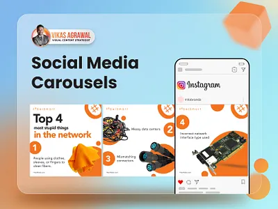 Social Media Carousel's instagram carousels linkedin carousels social media carousels