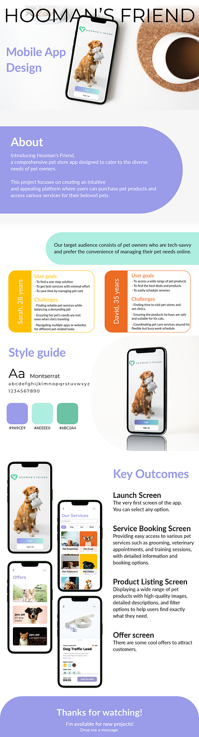 Hooman's Friend App Design app ui uiux ux web design