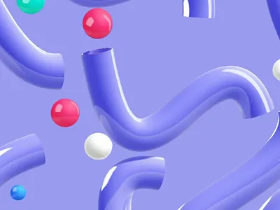 3D Tunnel Design 3d 3d design 3d motion animation branding design graphic design illustration logo motion graphics typography ui vector web graphics