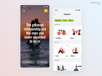 Motivation App mobile app motivation app