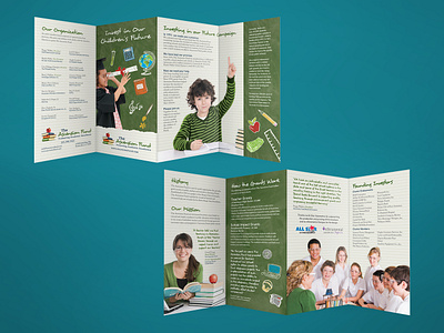 Ascension Fund Brochure branding brochure education graphic design