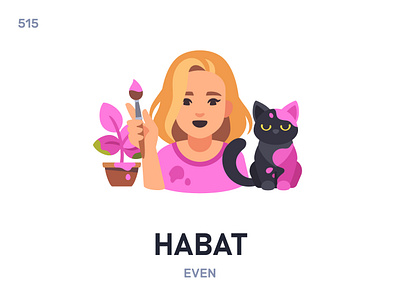 Нáват / Even belarus belarusian language daily flat icon illustration vector word