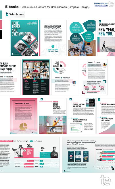 E-book Design e book graphic design layout