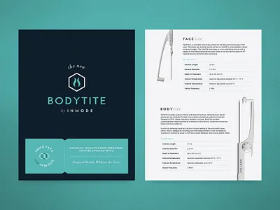 InMode Brochure aesthetic brochure beauty brochure brand identity branding branding design brochure brochure design cosmetic brochure graphic design medical brochure plastic surgery brochure