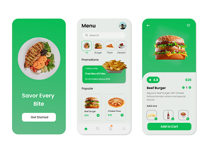 Food Order App for Restaurant app design ui ui ux design ux