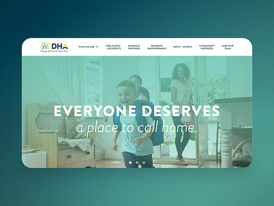 DHA Housing Website branding branding design graphic design housing website it website technology website ui website website design website layout