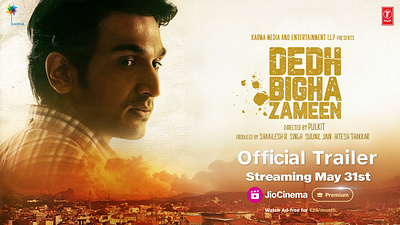 Dedh Bigha Zameen (2024) Hindi Movie motion graphics
