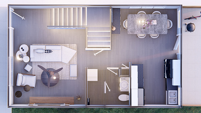 House 3D Floor Plan Design 2d 3d 3d floor plan design designer graphic design house interior interior designer motion graphics plan render rendering ui visual visualization