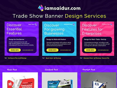 Trade Show Banner Design Services 🚀 ba backdrop banner banner ad banner design banner stand design for exhibits design professional event banners
