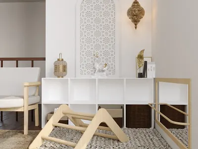Montessori Corner | Interior design 3d 3d interior 3d render animation branding design designer graphic design interior interior design montessori moroccan motion graphics render ui visual visualizing