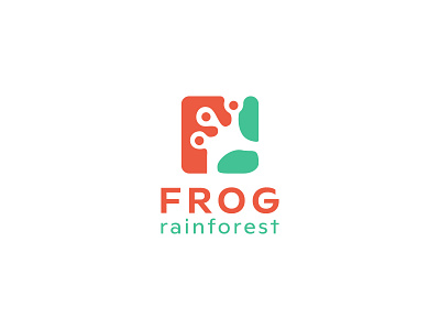 F and Frog logo design animal branding f and frog f and frog logo f logo f with frog logo feet frog logo illustration letter logo logo logo mark mascot logo modern logo monogram logo motion graphics rain forest wild