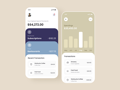 Finance Tracker App app design banking app banking app design concept finance finance tracker minimal app minimal interface mobile app design tracker app trendy ui design uiux