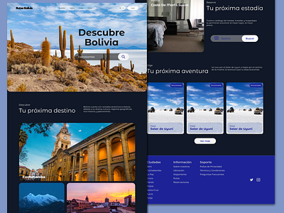Rutas Bolivia | Web design design graphic design web webdesign
