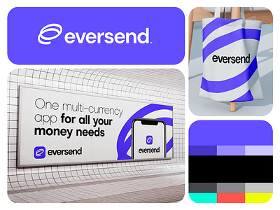 Visual Identity for Eversend branding design graphic design logo payments visual identity