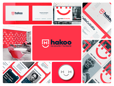 Visual Identity for Hakoo branding design graphic design logo secure ux visual identity