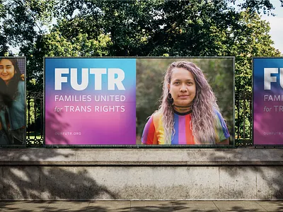 FUTR - Nonprofit Logo & Brand Identity brand identity branding design graphic design logo poster