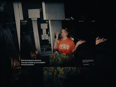 Photographer Portfolio design portfolio ui