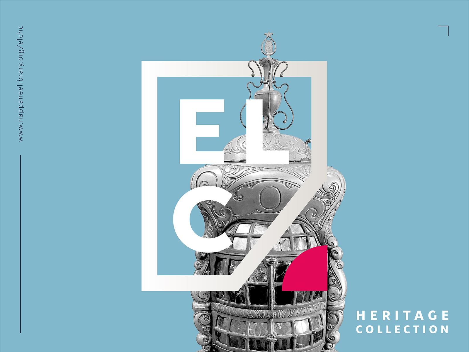 ELC Heritage Collection Branding Concept art art gallery brand branding collection design gallery geometric graphic design illustration indiana logo modern museum vector