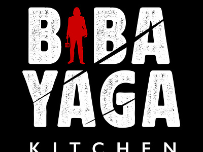 BABA YAGA KITCHEN LOGO branding logo