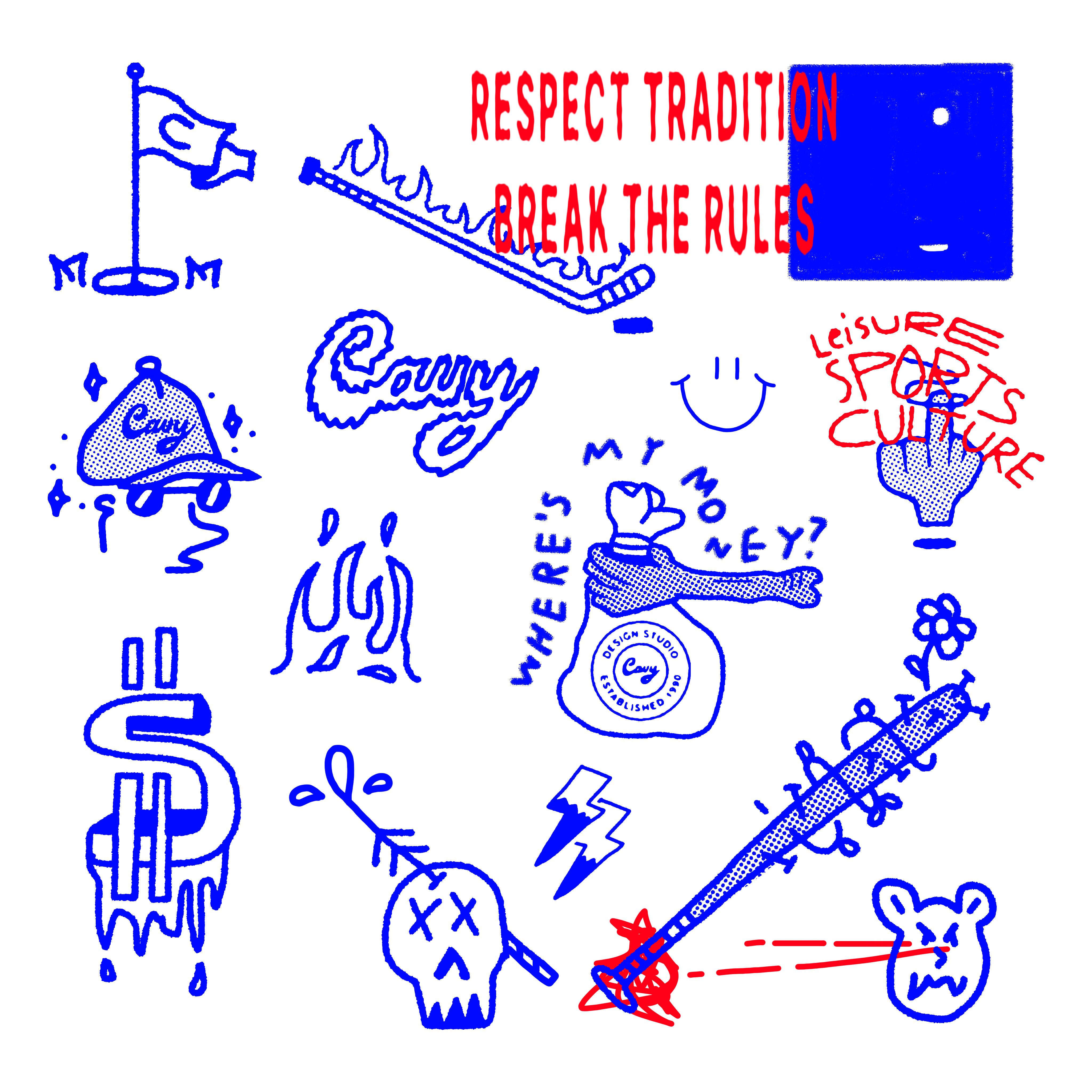 Flash Sheet - The Studio athletics baseball branding branding identity design distressed drawn flash sheet graphic design grunge hand drawn hockey illustration logo retro sports tattoo typography vintage visual identity