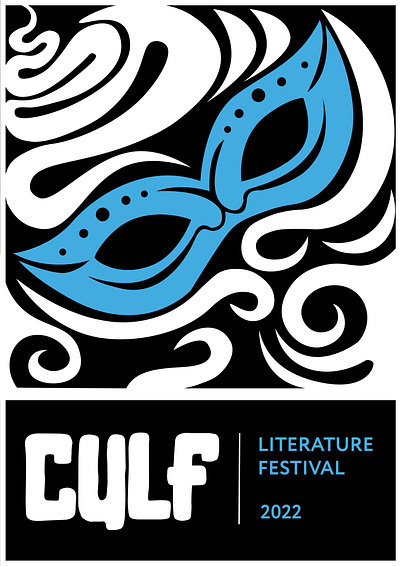 CULF LITERATURE FESTIVAL LOGO branding logo