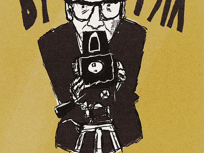 Elvis Costello design illustration lettering